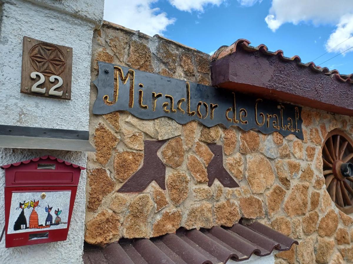 Vila Mirador De Gratal - Sierra De Loarre Bolea Exteriér fotografie